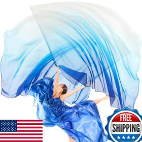 B0d4xzwdwx Jecery Jewelry 2 Set Worship Flags For Dance Church Praise With Sca