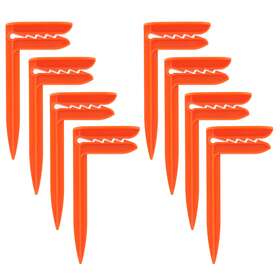 30390 Jmk Iit Plastic Claim-it Out Door Stake For Towels And Blankets Orange - Set Of 8 30390 Jmk Iit Plastic Claim-it Out Door Stake For Towels And Blankets Orange - Set Of 8