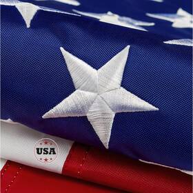 B0dt3tpzv3 Jporton American Flag 10x15ft Outdoor Heavy Duty Nylon Embroidered Stars Long Lasting
