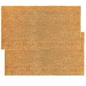 B0cs9t1g6q Kankun Coco Coir Door Mat 17x30 2-pack Heavy-duty Non-slip Welcome Mats