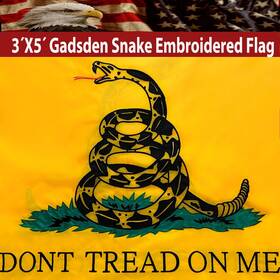 B0df6hbl5l Keyca Donftt Tread On Me Flags 3x5 Outdoor Heavy Duty Double Sided 340d Nylon Viv
