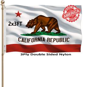 B0dz29b3y8 Keyca California Republic State Flags 2x3 Outdoor Heavy Duty Double Sided