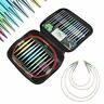 Layo Layoerarts Handy Portable Interchangeable Knitting Needle Tip Set With