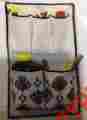 Lg6a12dmsk Bracken Creek 5 Pkt Wall Organizer 100 Natural Cotton Canvas Brand New