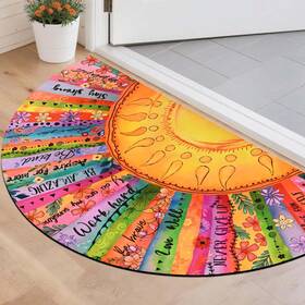 B0fxxfc3ls Likiyol Sun Door Mat Indoor Entrance Inspirational Quotes Welcome Half Circ B0fxxfc3ls Likiyol Sun Door Mat Indoor Entrance Inspirational Quotes Welcome Half Circ