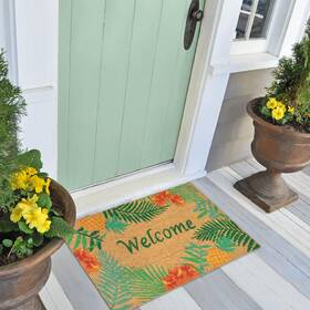 B09232rkp5 Liora Manne Natura Door Mat - Novelty Designs Durable Natural Coir And Vinyl Back