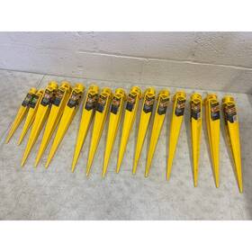 Ltl Home Products 094416503705 Set Of 13 Multipurpose Outdoor Anchor Stakes 15 Inch And Yellow Ltl Home Products 094416503705 Set Of 13 Multipurpose Outdoor Anchor Stakes 15 Inch And Yellow