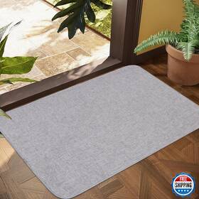 B0fks7c1n6 Lygligh Indoor Door Mat Ultra Thin 47x24 Non-slip Washable Fade Resistant Entrance