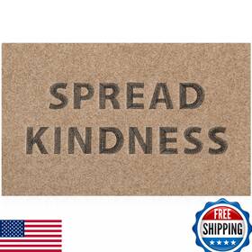 B0cjmfhmbv Lzuso Welcome Mat Outdoor/indoor Non-slip Doormat - Spread Kindness
