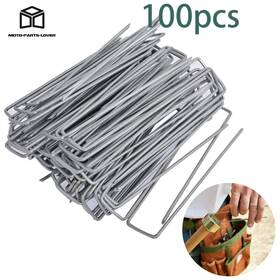 Mp1053025l Marddpair 6 Inch 11 Gauge Landscape Staples Garden Stakes Galvanized Sod 100 Pack Mp1053025l Marddpair 6 Inch 11 Gauge Landscape Staples Garden Stakes Galvanized Sod 100 Pack