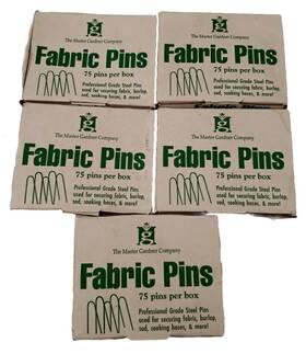 Master Gardner 013887007031 Lot Of 5 #703 75pack Bulk Lanscape Fabric Hold Down Pins Master Gardner 013887007031 Lot Of 5 #703 75pack Bulk Lanscape Fabric Hold Down Pins