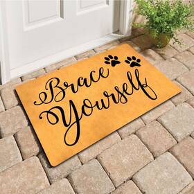 B0fqbl85rn Melodaddy Funny Welcome Doormat Front Porch Decor Rugs With Rubber Back 30 Inch L X