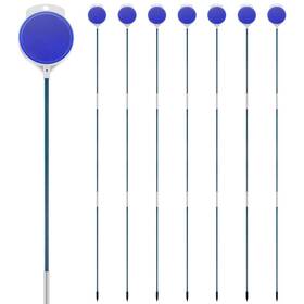 B0cj4mxc92 Menkxi 8-pack 48 Inch Reflective Driveway Markers Snow Plow Reflectors Blue