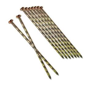 Metal Turf Nails 200 Pcs 6inch Landscape Stakes Spiral Galvanized Spik