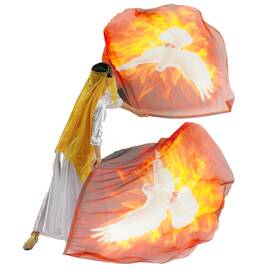 B0f9sg3v1j Munafie Worship Flags For Church Set With 2 Flex Rods Praise Dance