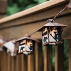 N-a Black Forest Decor Bear Rustic Lantern String Lights 0604310730062