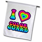 N-a Groovy Hippie Rainbow Heart Love Colour Guard Garden 0190133327928