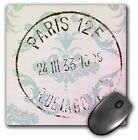 N-a Vintage Postage Paris French Art Mouse Pad By 0888414195648