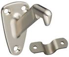 N325-548 National Hardware Handrail Brackets Zinc Body Steel Strap Finish Satin