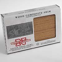 Wc8-32-15-50 Nelson Wood Shims Composite 32 Count Wc8-32-15-50 Nelson Wood Shims Composite 32 Count