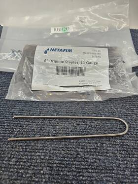 00135-002160 Netafim Tls6-25 25 Pieces 6 Inch Dripline Staples 11 Gauge