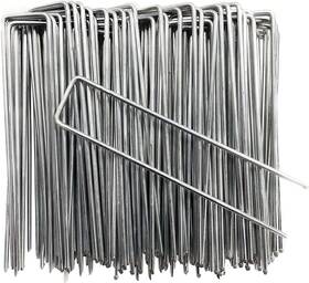 Nx-cpd-100 Ninxang Landscape Staples 6 Inch 100 Pack Garden Stakes Galvanized Lawn 100pc Silver Nx-cpd-100 Ninxang Landscape Staples 6 Inch 100 Pack Garden Stakes Galvanized Lawn 100pc Silver