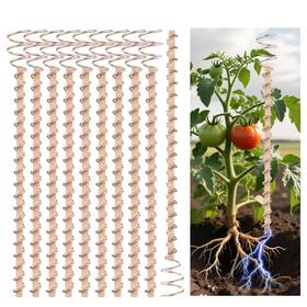 B0ggrtc95s Oiexgu 10-pack 13.5 Inch Electroculture Copper Plant Stakes Garden Growth Antenna B0ggrtc95s Oiexgu 10-pack 13.5 Inch Electroculture Copper Plant Stakes Garden Growth Antenna
