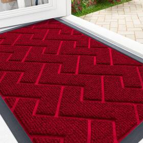 B0db5jxhh3 Olanly Front Door Mat Indoor Outdoor Waterproof All-season All-weather 29.5x17 Inch