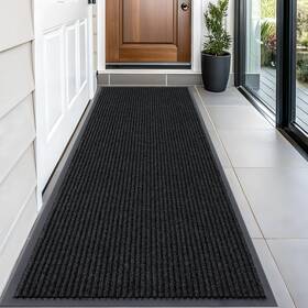 B0dbd67g6k Olanly Front Door Mat Indoor Outdoor Entrance Waterproof Heavy Duty Doormat Blac