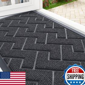 B0dx23sykv Olanly Front Door Mat Indoor/outdoor Rubber Low Profile Easy Clean 59x23 Grey B0dx23sykv Olanly Front Door Mat Indoor/outdoor Rubber Low Profile Easy Clean 59x23 Grey
