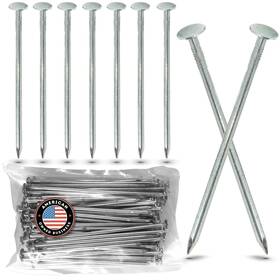One Stop Outdoor 074528743404 Usa Made 150 Pack Synthetic Grass Landscape 5.5 Inch Turf Nails/stakes 5 Lbs