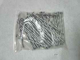 Oso-stng70 One Stop Outdoor 70-pack Premium Spiral Galvanized Landscape Stakes Turf Edging Timber And More