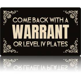 B0csdv5cf1 Oujilidemat Welcome Doormat With Warrant Or Level Iv Plates - 17x27 Inch B0csdv5cf1 Oujilidemat Welcome Doormat With Warrant Or Level Iv Plates - 17x27 Inch