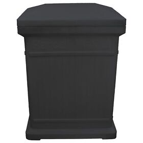 5502-00401a-79-81 Parcel Wirx Standard Vert Delivery Drop Box Graphite Finish 18in W