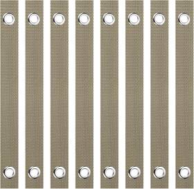 Pta231103tt001065 Patikil 16 Inch Tree Straps For Staking 8 Pack Support Stakes Tan