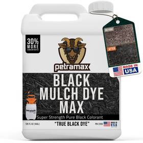Petra 850029123675 Black Mulch Dye Spray Use With Petratools Sprayer To Refresh Fading Landscape