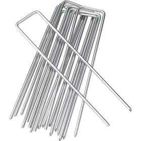 Phewnyzo 726084938960 6 Inch Silver Hot-dip Galvanized Landscape Staples 11-gauge Plant Cover Stakes Phewnyzo 726084938960 6 Inch Silver Hot-dip Galvanized Landscape Staples 11-gauge Plant Cover Stakes