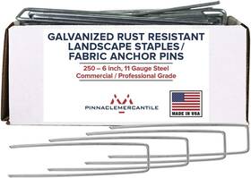 4336466716 Pinnacle Mercantile Usa Made 250 Pack Garden Landscape Staples Weed Barrier 4336466716 Pinnacle Mercantile Usa Made 250 Pack Garden Landscape Staples Weed Barrier