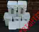 Plastic-4 1 4gal Ropak 5 4 Gal-square Buckets Wlids-clean-hdpe 2 Food Grade-ropak-reuse