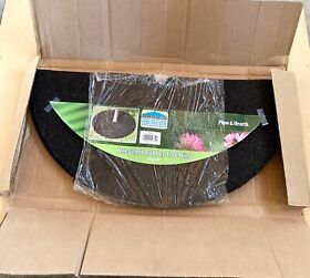 55634 Plow And Hearth Recycled Rubber Tree Ring Size 36inch #55634 1 Black