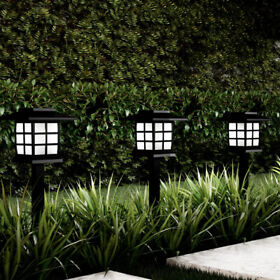50-lg1057 Pure Garden Solar Pathway Coach Lights 15 In. Set Of 6