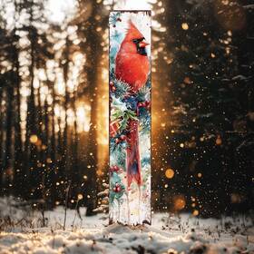 Purple Bamboo Inc. 841167159060 42in Christmas Garden Stake Watercolor Red Cardinal Outdoor Decor Yard Art Purple Bamboo Inc. 841167159060 42in Christmas Garden Stake Watercolor Red Cardinal Outdoor Decor Yard Art