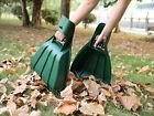 Qi003295 Gardenised New Pair Of Large Handheld Leaf Scoops 651355032958