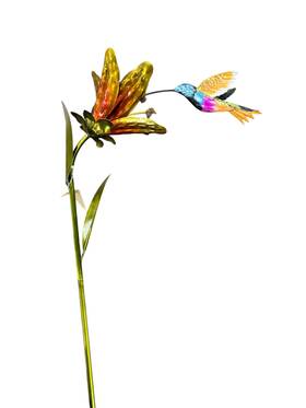 Regal Art 657641132715 Hummingbird Flower Stake Purple Cornet 44 Inch Regal Art 657641132715 Hummingbird Flower Stake Purple Cornet 44 Inch