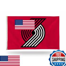 B07cmgnh6k Rico Industries 3ft 5ft Single Sided Banner Flag With Grommets Portland Trail Bl