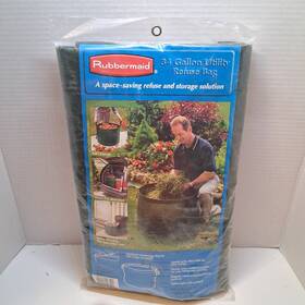 Rubbermaid 071691147190 Huge 34-gallon Utility Refuse Multi-purpose Storage Bag Recycling New Rubbermaid 071691147190 Huge 34-gallon Utility Refuse Multi-purpose Storage Bag Recycling New