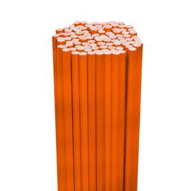 48dmoranger221001 Russo 100pk Orange Safety Driveway Markers Snow Plow Stakes Poles 48-inch