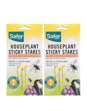 5026 Safer Brand Houseplant Sticky Stakes Pack Of 14 5026 Safer Brand Houseplant Sticky Stakes Pack Of 14