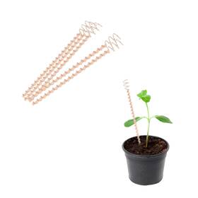 Ps-13.5in Saviya.ga Ps-13.5in/10 Electroculture Plant Stakes Copper 13.5in 5pcs Wood