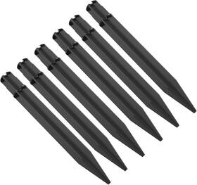 H-garden-stake-6 Sdtc Tech 6-pack 8.26 Inch / 21cm Abs Ground Spikes Solar Torch Black H-garden-stake-6 Sdtc Tech 6-pack 8.26 Inch / 21cm Abs Ground Spikes Solar Torch Black